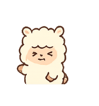 あるぱかのほっこりきもち（個別スタンプ：13）