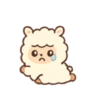 あるぱかのほっこりきもち（個別スタンプ：19）