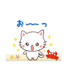 ❤気遣いにゃんこの暑い夏❤（個別スタンプ：5）