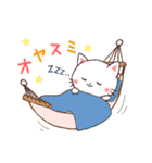 ❤気遣いにゃんこの暑い夏❤（個別スタンプ：16）