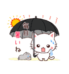 ❤気遣いにゃんこの暑い夏❤（個別スタンプ：20）