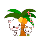 ❤気遣いにゃんこの暑い夏❤（個別スタンプ：35）