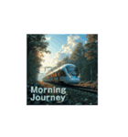美しい列車の旅/Beautiful Train Journeys（個別スタンプ：4）