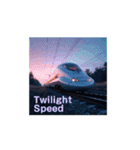 美しい列車の旅/Beautiful Train Journeys（個別スタンプ：7）