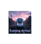 美しい列車の旅/Beautiful Train Journeys（個別スタンプ：8）