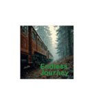 美しい列車の旅/Beautiful Train Journeys（個別スタンプ：12）