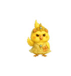 動く無言オカメインコ4（個別スタンプ：8）