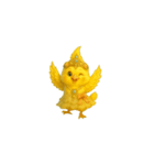 動く無言オカメインコ6（個別スタンプ：1）