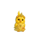 動く無言オカメインコ6（個別スタンプ：3）