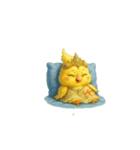 動く無言オカメインコ5（個別スタンプ：1）