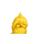動く無言オカメインコ5（個別スタンプ：3）