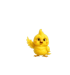 動く無言オカメインコ5（個別スタンプ：11）