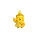動く無言オカメインコ5（個別スタンプ：16）