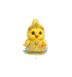 動く無言オカメインコ3（個別スタンプ：8）
