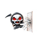 死神を怒らせた（個別スタンプ：8）