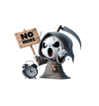 死神を怒らせた（個別スタンプ：27）
