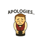 ソムリエが挨拶2（個別スタンプ：5）