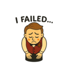 ソムリエが挨拶2（個別スタンプ：9）