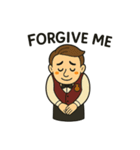 ソムリエが挨拶2（個別スタンプ：10）