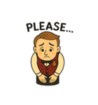 ソムリエが挨拶2（個別スタンプ：15）