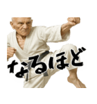 足技じじぃ！(毎日便利に使えるキック返信)（個別スタンプ：19）