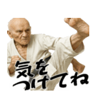 足技じじぃ！(毎日便利に使えるキック返信)（個別スタンプ：24）