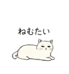 シュール猫の日常会話（個別スタンプ：6）