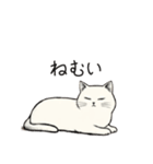シュール猫の日常会話（個別スタンプ：7）