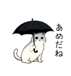 シュール猫の日常会話（個別スタンプ：21）