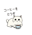 シュール猫の日常会話（個別スタンプ：25）