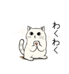 シュール猫の日常会話（個別スタンプ：27）