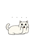 シュール猫の日常会話（個別スタンプ：30）
