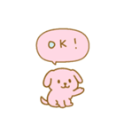 毎日使えるカラフルわんこ（個別スタンプ：16）