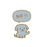 毎日使えるカラフルわんこ（個別スタンプ：17）
