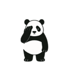 やる気のないパンダ2【言葉なし編】（個別スタンプ：20）