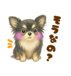 毎日使えるデカ文字♡チワワ（個別スタンプ：11）