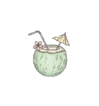 春夏に使えるスタンプ、SS（個別スタンプ：40）
