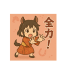 干支童子 午の勝負帖（個別スタンプ：3）