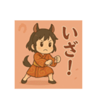 干支童子 午の勝負帖（個別スタンプ：5）