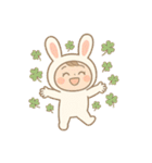毎日使える♡うさぎのやさしい言葉（個別スタンプ：33）
