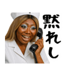 ガングロギャル看護師(毎日使えるアゲ返信)（個別スタンプ：36）