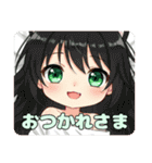 おさかなとみなみちゃんプレミアムセット（個別スタンプ：20）