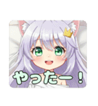 おさかなとみなみちゃんプレミアムセット（個別スタンプ：24）