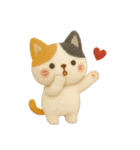 お誕生日を全力で祝う猫ちゃんたち（個別スタンプ：33）