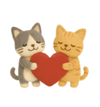 お誕生日を全力で祝う猫ちゃんたち（個別スタンプ：36）