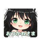 寝ても覚めても精霊みなみちゃんスタンプ（個別スタンプ：4）