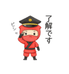 ミニ忍者の日常(ちょっぴり看護)（個別スタンプ：10）