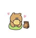 くまちゃんぷれみあむ3（個別スタンプ：21）