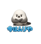 ふわもこシマエナガ 関西ダジャレ（個別スタンプ：40）