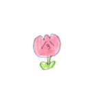 チューリップ田のスタンプ3▼（個別スタンプ：1）